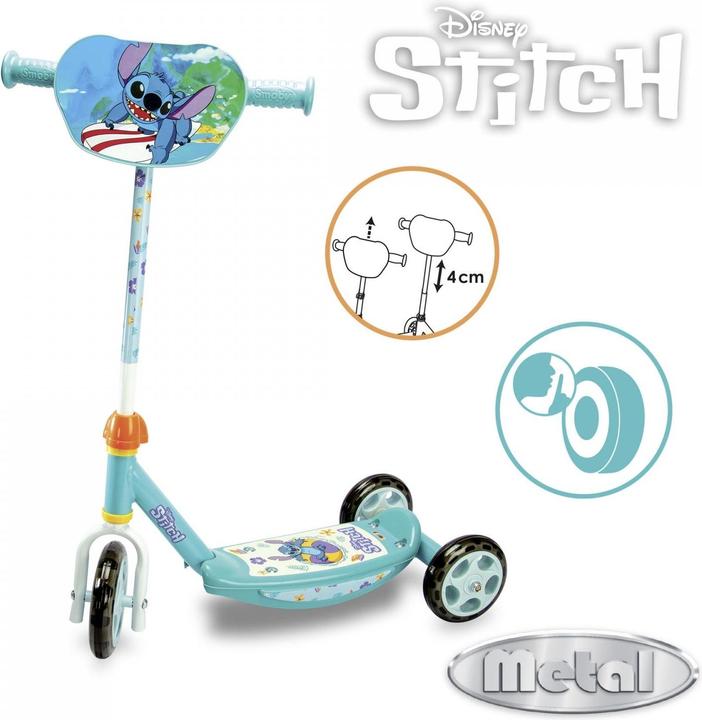 Actual product image Smoby Stitch scooter with 3 wheels