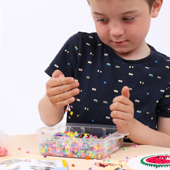 Image du produit Hama Perlen Set de perles à repasser Midi- Le monde des dinosaures