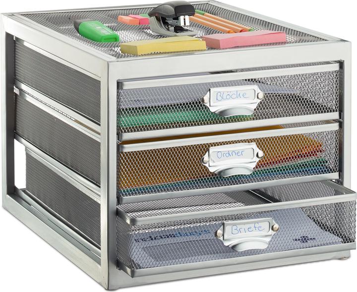Image du produit Relaxdays Trieur de document 3 compartiments