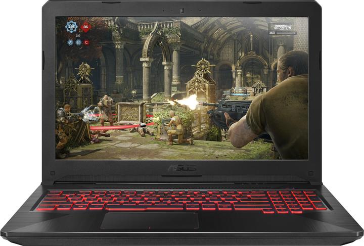 Produktbild ASUS TUF Gaming FX504GD-E4320T (15.60", Intel Core i7-8750H, 16 GB, 256 GB, CH)