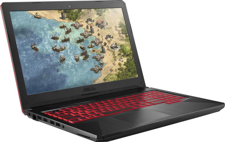 Produktbild ASUS TUF Gaming FX504GD-E4320T (15.60", Intel Core i7-8750H, 16 GB, 256 GB, CH)
