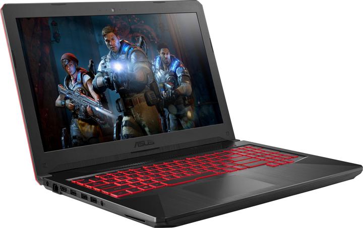 Produktbild ASUS TUF Gaming FX504GD-E4320T (15.60", Intel Core i7-8750H, 16 GB, 256 GB, CH)