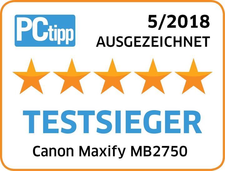 Actual product image Canon MB2750 Maxify (Ink, Colour)