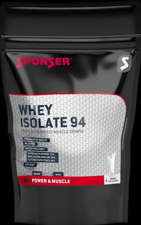 Sponser Whey Isolate 94 (Neutral, 1 Stk., 1500 g)