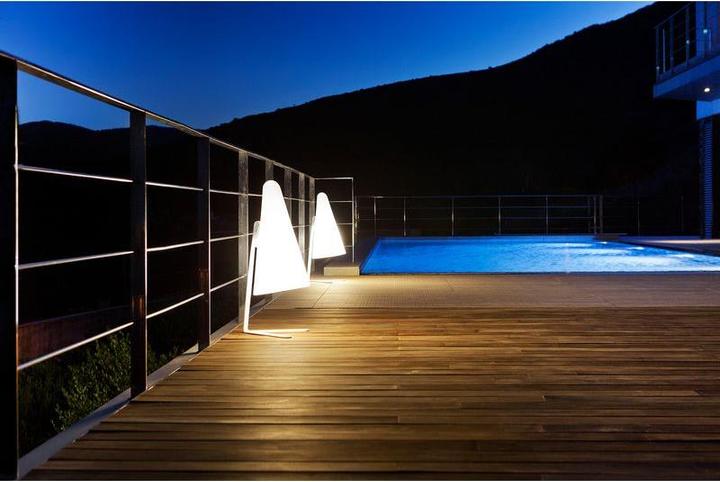 Actual product image Estiluz Floor light NAN White (E27, IP65)