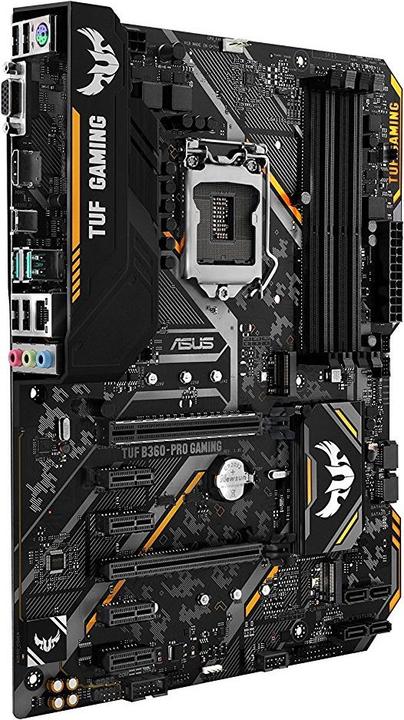 Image du produit ASUS TUF B360-Pro Gaming (LGA 1151, Intel B360, ATX)