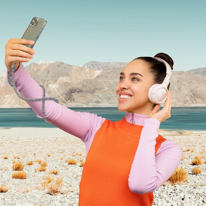 Produktbild prio Universelles Handy-Umhängeband 0.7m neon mix