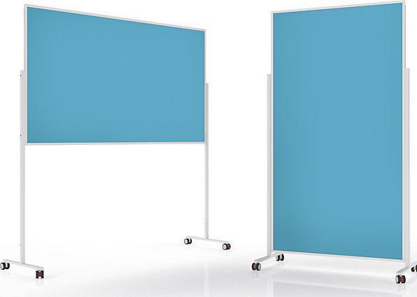 Produktbild Magnetoplan MAGNETOP. Design-Moderatorentafel VP 1181104 Filz, türkis 1000x1800mm (100 x 180 cm)