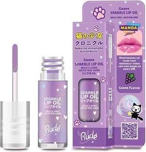 Image du produit Rude Cosmetics RUDE Huile à lèvres Manga Sparkle
