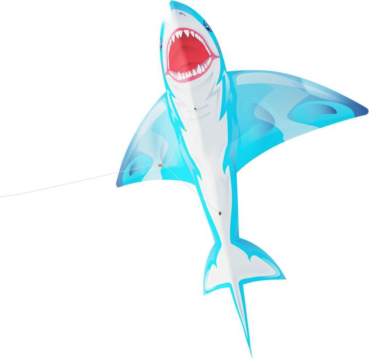 Actual product image Eolo Kites Ready 2 Fly - Pop-up kite shark in 3D