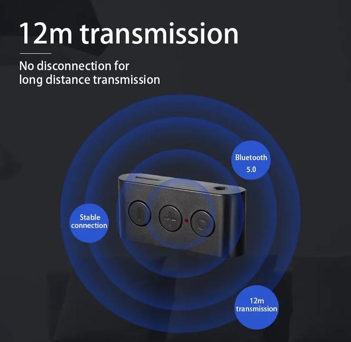Produktbild PhoneLook Mini Bluetooth 5.0 Audio Empfänger BR03 mit TF Kartenslot und AUX 3.5mm Anschluss fürs Auto (Sender & Empfänger)