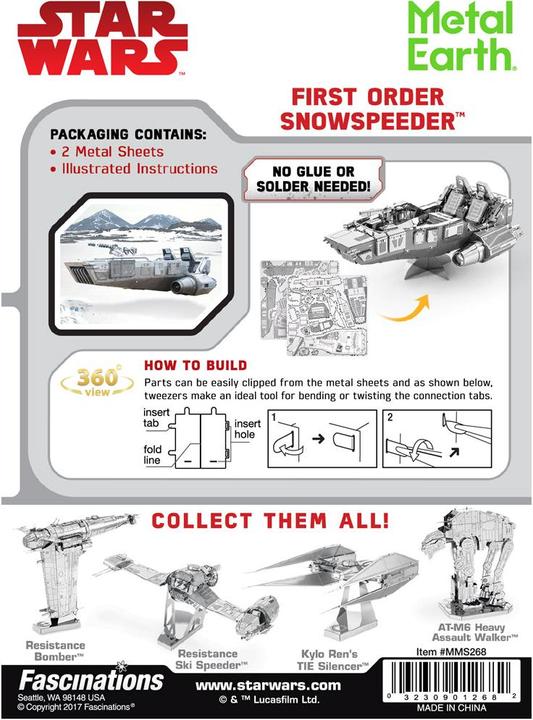 Produktbild Metal Earth First Order Snowspeeder