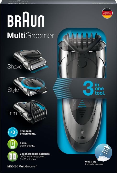 Actual product image Braun MultiGroomer MG 5090