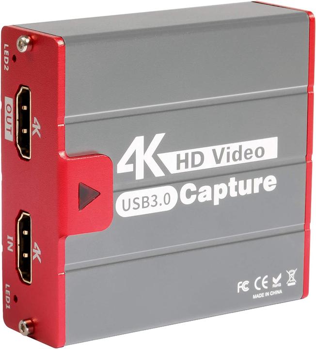 Produktbild TreasLin Capture Card (Wii, Wii U, PS4, PS3, Xbox 360, Xbox One X, Xbox One S, Switch)