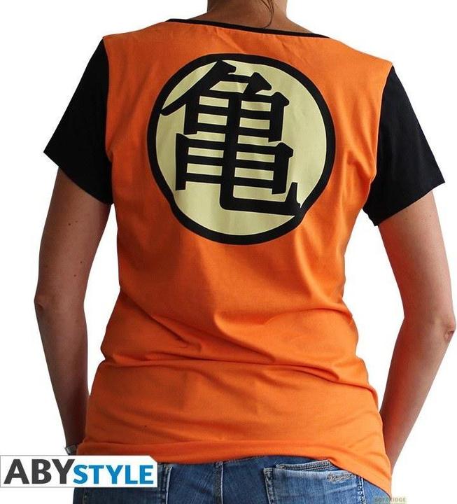 Immagine prodotto ABYstyle DRAGON BALL - Tshirt Kame Symbol donna SS arancione - premium (XL)