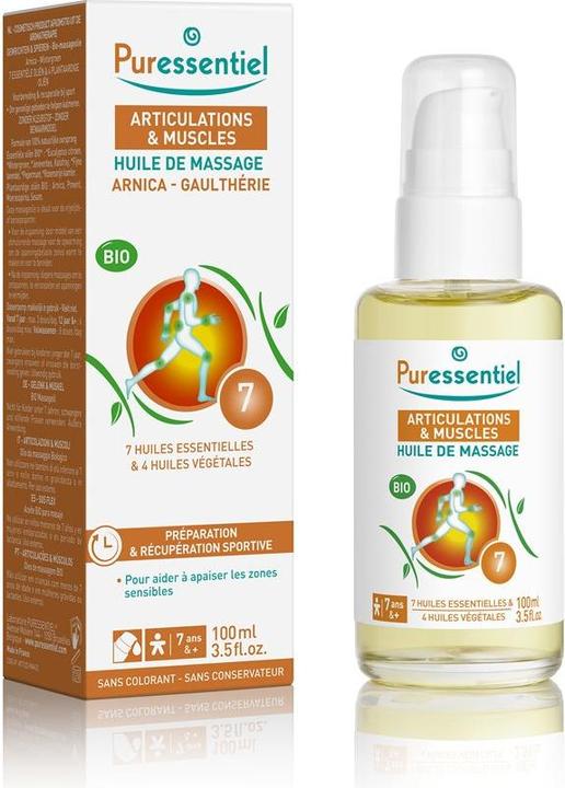 Puressentiel Massageöl Muskelanstrengung Bio (100ml) (100 ml)