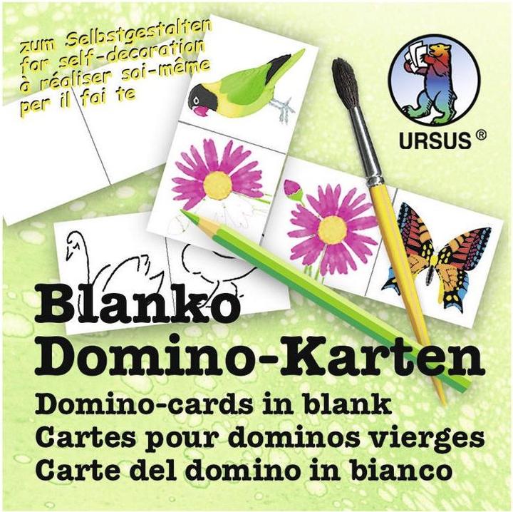 Image du produit Ursus Cartes Domino vierges
