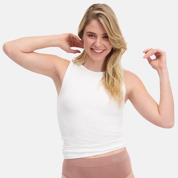 Bamboo Basics Tank-Top River (2-Pack) (L)