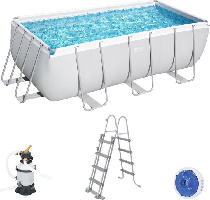 Produktbild Bestway Power Steel Frame Pool-Set (412 x 201 x 122 cm)