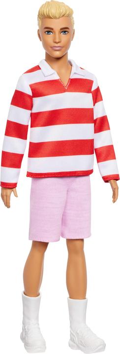 Immagine prodotto Barbie Fashionista Ken-Puppe - Red and White Strip