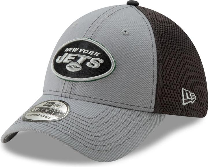 New Era 39Thirty Stretch Mesh Cap - New York Jets - L/XL (XL)