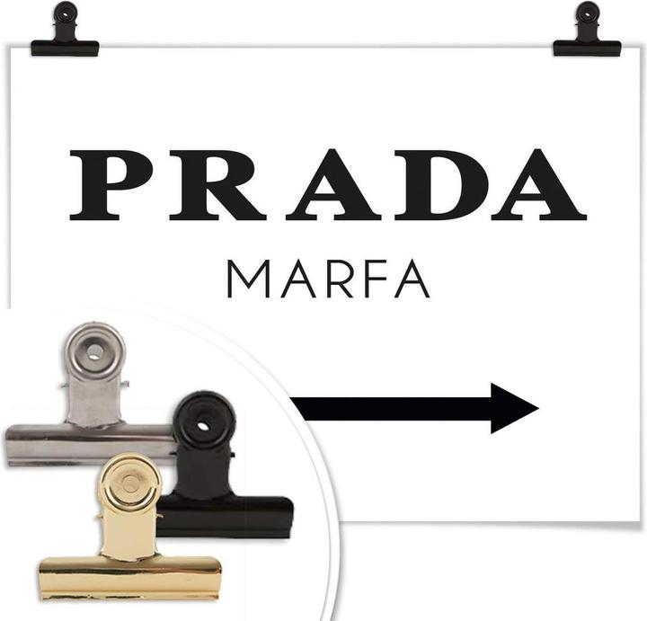 Image du produit Trenddeko Poster Prada Marfa 60 x 50 cm, Papier (60 x 50 cm)