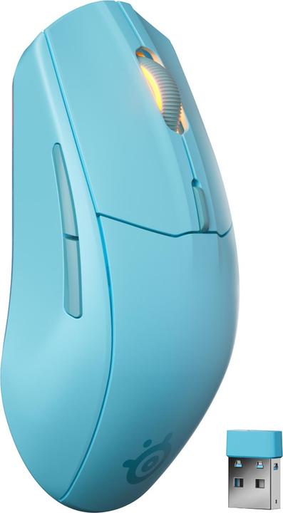Actual product image SteelSeries Rival 3 WL Gen 2 - Aqua (Wireless)