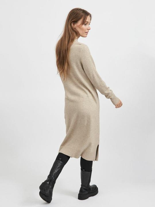 Actual product image Vila Long Sleeve Scoop Neck Midi Dress (XL)
