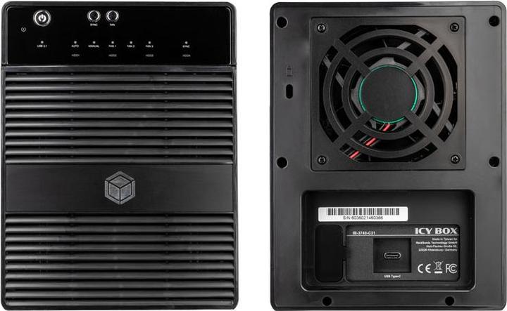 Immagine prodotto Icy Box IB-3740-C31 (2.5", 3.5")