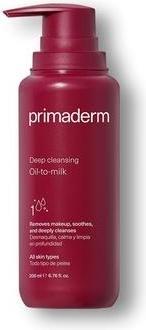 Immagine prodotto Primaderm Detergente profondo per il viso da olio a latte per struccare il viso con il trucco waterproof (Schiuma, 200 ml)