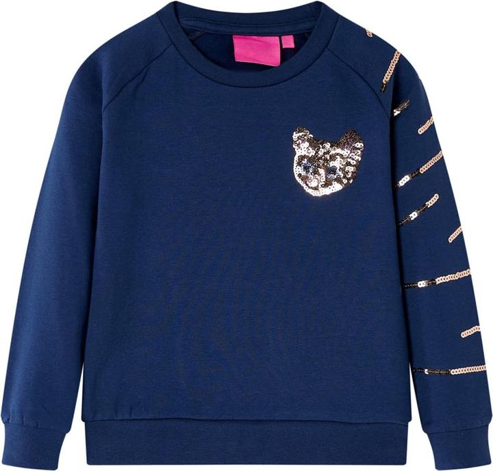 VidaXL Kinder-Sweatshirt Marineblau 92,Material: 95 % Baumwolle. 5 (92)