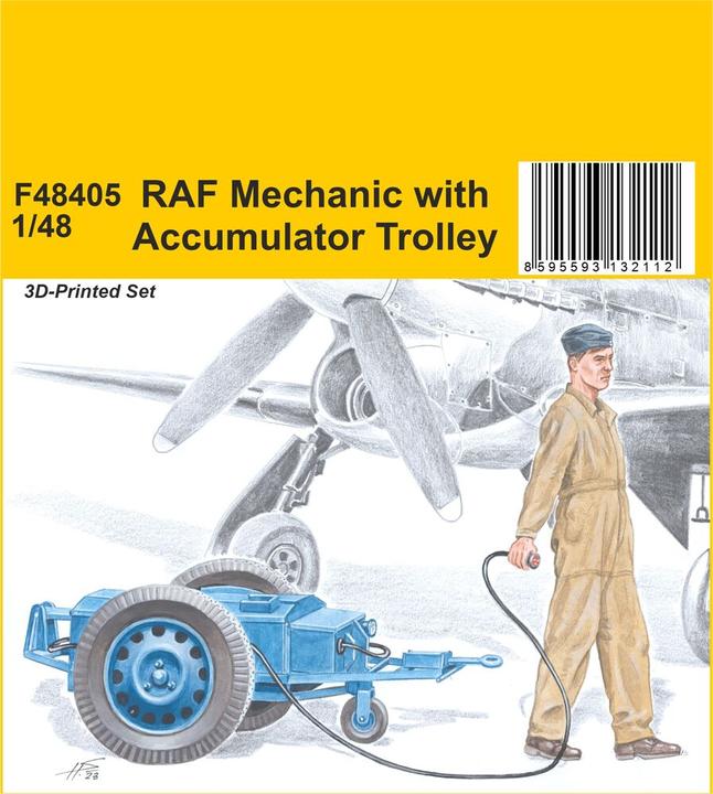 Produktbild Special Hobby RAF Mechanic with Accumulator Trolley