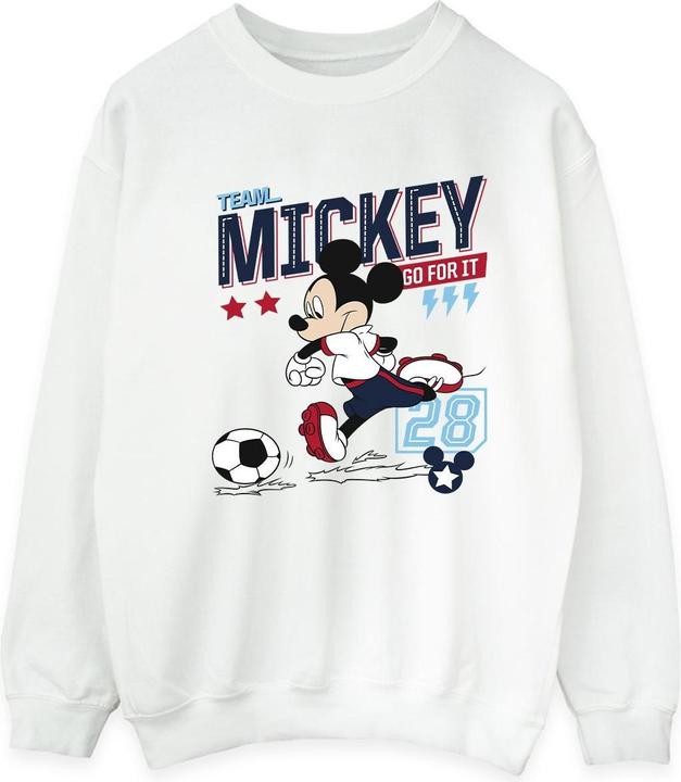 Disney Mickey Mouse Team Mickey Football Sweatshirt (L)