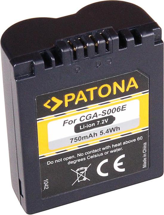 Produktbild Patona Panasonic CGA-S006E (Kamera Akku)