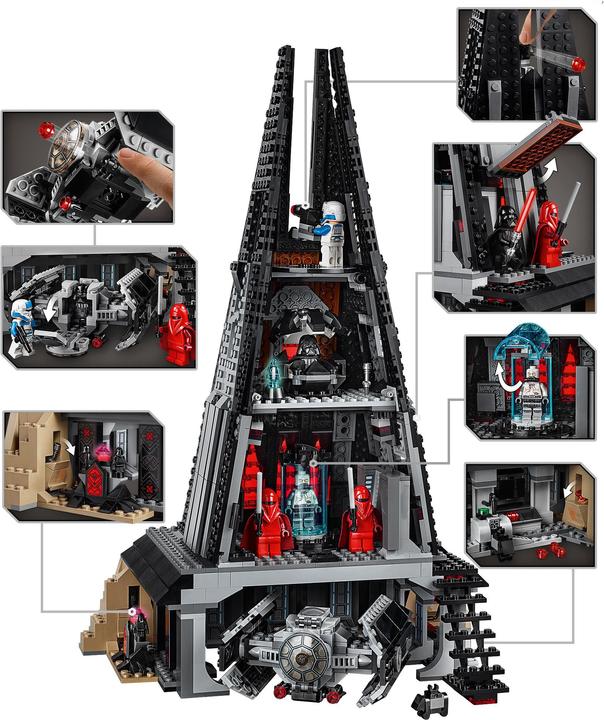 Actual product image LEGO Star Wars Darth Vader's Castle (75251, LEGO Star Wars)