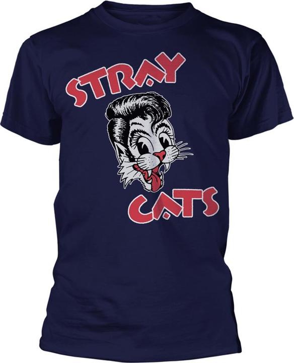 Stray Cats Cat Logo TS