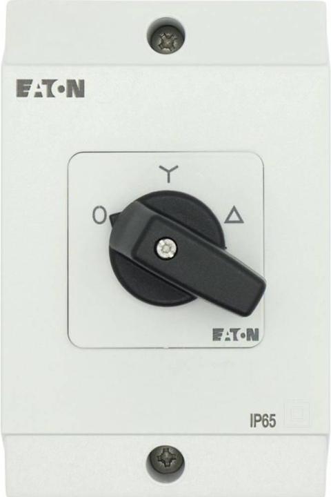 Actual product image Eaton T0-4-8410/I1 Star- 207140 Delta switch Kont8 20A 0-Y-D 60°