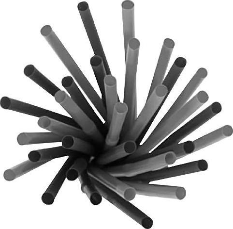 Immagine prodotto No Name Cannucce per bere in PLA 250 x 8 mm (150 x)