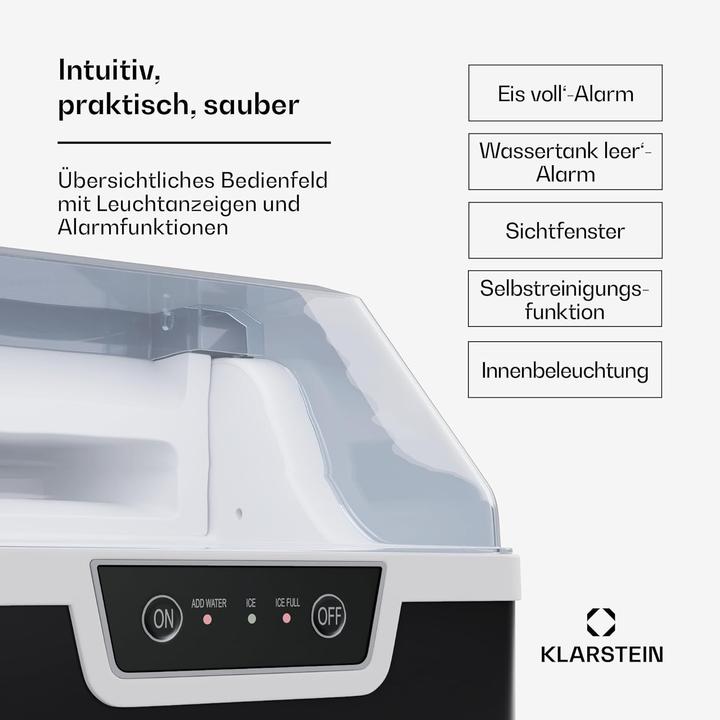 Produktbild Klarstein Eiswürfelmaschine