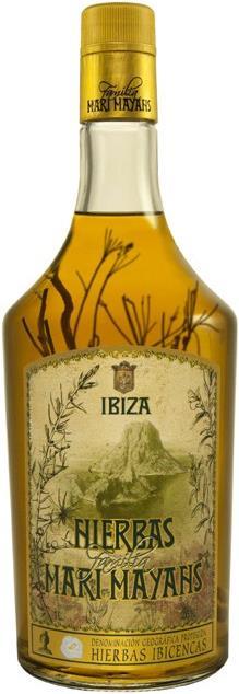 Actual product image Hierbas De Ibiza Liqueur with twig (1 x 100 cl)