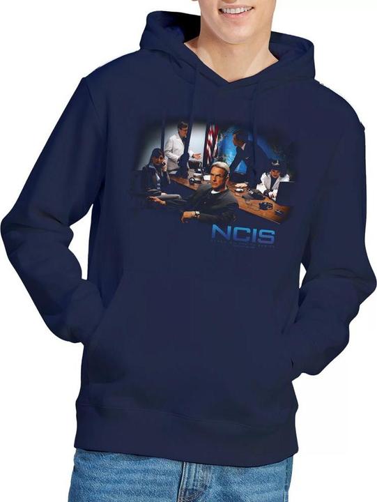 Immagine prodotto Ncis Original Felpa con Cappuccio Cast Uomo (XL)