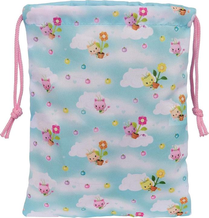 Actual product image Gabby's Dollhouse Backpack bag with ribbons Blue