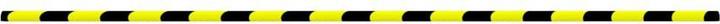 Image du produit VidaXL Kantenschoner Gelb & Schwarz 4x3x100 cm PU,Farbe: Gelb und