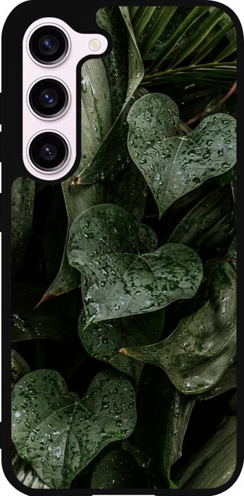 Produktbild PhoneLook Hülle Silikon schwarz Spring 23 fresh plants (Samsung Galaxy S23)