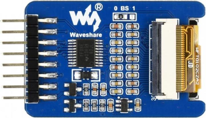 Produktbild WaveShare 128x80 1.02inch Schwarz / Weiss E-Ink Display
