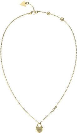 Guess All You Need Is Love Charming Gold Plated Necklace JUBN04210JWYGT/U