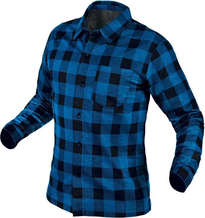 Neo Flanellhemd, Marineblau, Grösse XL (XL)
