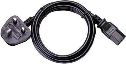 Produktbild Moxa PWC-C13UK-3B-183 - Netzkabel mit UK-Stecker, 1,83 m (0.03 m)