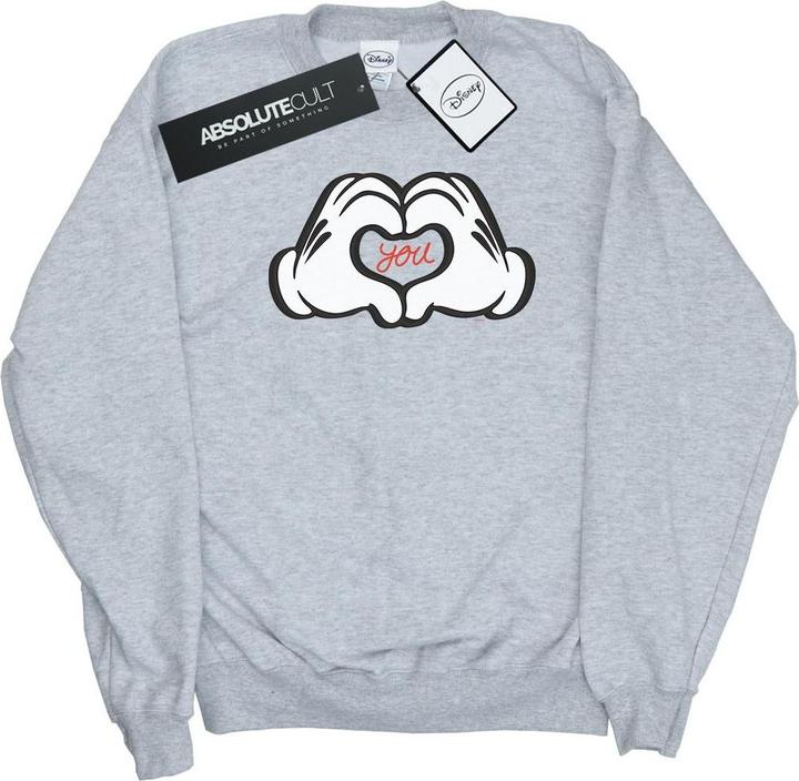 Disney Mickey Mouse Loves You Sweatshirt Mädchen