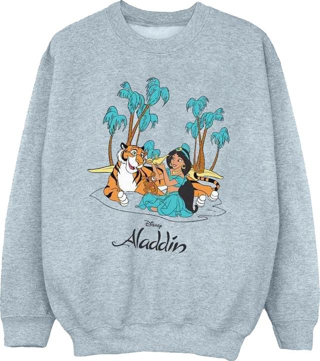 Disney Aladdin Jasmine Abu Rajah Beach Sweatshirt (XXL)